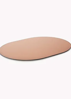 KAILA Spejl Oval Rose Gold 70x100 cm