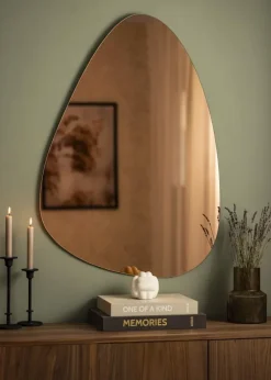 KAILA Spejl Shape I Rose Gold 70x100 cm