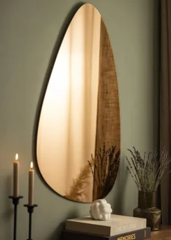 KAILA Spejl Shape I Rose Gold 70x100 cm