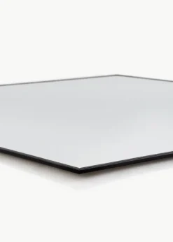 KAILA Square Mirror - Thin Black 60x60 cm