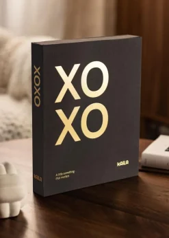 KAILA XOXO Black - Coffee Table Photo Album (60 Sorte Sider / 30 Blade)