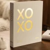 KAILA XOXO Creme - Coffee Table Photo Album (60 Sorte Sider / 30 Blade)