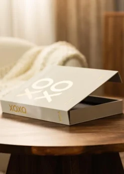 KAILA XOXO Creme - Coffee Table Photo Album (60 Sorte Sider / 30 Blade)