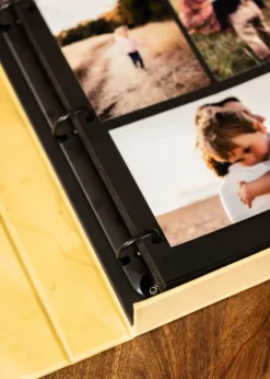 KAILA XOXO Yellow - Coffee Table Photo Album (60 Sorte Sider / 30 Blade)