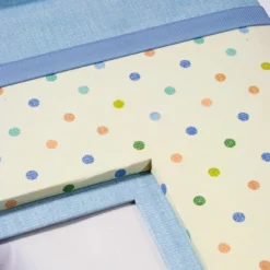 Kara Album Blå - 24x24 cm (40 Hvide sider / 20 blade)