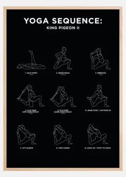 King Pigeon II - Black Plakat (21x29.7 cm (A4))