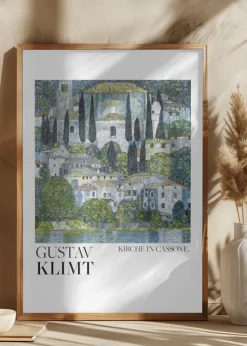 Kirche In Cassone (1913) Plakat (21x29.7 cm (A4))