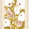 Klimt Flowers Earthy Colors Plakat (21x29.7 cm (A4))