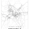 Kort - Kouvola - Hvid Plakat (21x29.7 cm (A4))