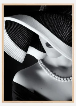 La Femme Au Chapeau Plakat (21x29.7 cm (A4))