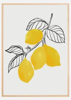 Lamya lemons Plakat (21x29.7 cm (A4))