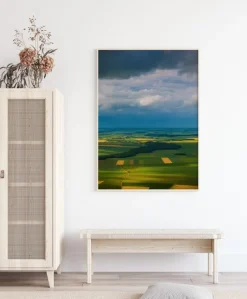 Landscape From Above Plakat (21x29.7 cm (A4))