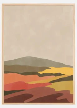 Landscape No.8 Plakat (21x29.7 cm (A4))