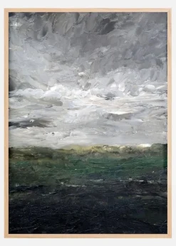 Landscape Study the Heath 1905 Plakat (21x29.7 cm (A4))