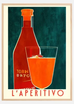 L'aperitivo Plakat (21x29.7 cm (A4))
