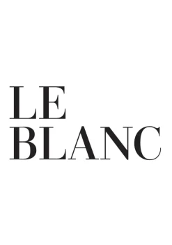 Le blanc Plakat (21x29.7 cm (A4))