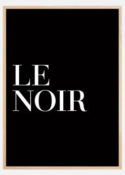 Le Noir Plakat (21x29.7 cm (A4))
