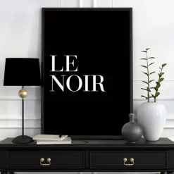 Le Noir Plakat (21x29.7 cm (A4))