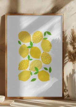 Lemon Crowd Plakat (21x29.7 cm (A4))