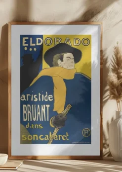 Les Ambassadeurs Aristide Bruant (1892 Plakat (21x29.7 cm (A4))