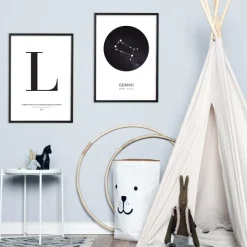 Letter L Plakat (21x29.7 cm (A4))