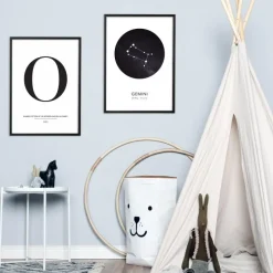 Letter T Plakat (21x29.7 cm (A4))