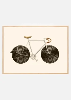 Licorice Bike Plakat (21x29.7 cm (A4))