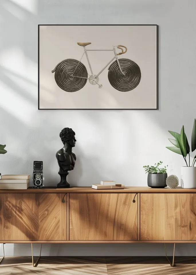 Licorice Bike Plakat (21x29.7 cm (A4))