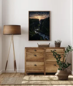 Light Canyon. Plakat (21x29.7 cm (A4))