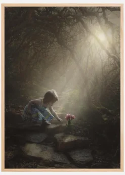 Light Up The Flower Plakat (21x29.7 cm (A4))