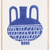 Linocut Vase #6 Plakat (21x29.7 cm (A4))