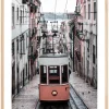 Lisbon Cable Car Plakat (21x29.7 cm (A4))