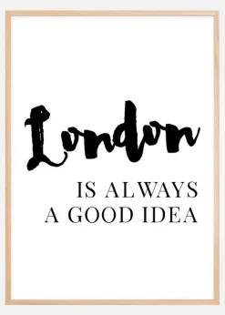 London is always good Plakat (21x29.7 cm (A4))
