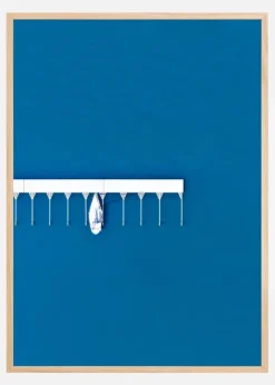 Lonely sail Plakat (21x29.7 cm (A4))