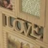 LOVE Collageramme Creme - 6 Billeder