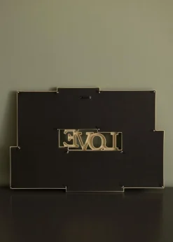 LOVE Collageramme Creme - 6 Billeder