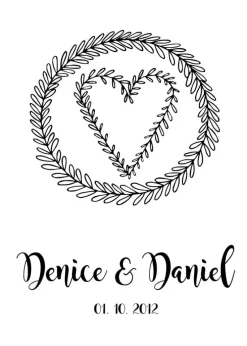 Love Wreath (21x29,7 cm (A4))