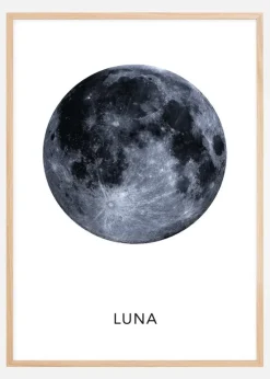 Luna Plakat (21x29.7 cm (A4))