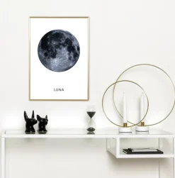 Luna Plakat (21x29.7 cm (A4))