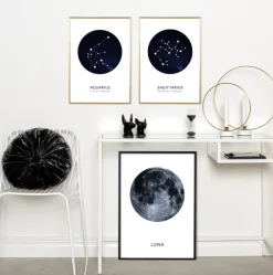 Luna Plakat (21x29.7 cm (A4))