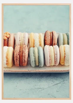 Macarones Plakat (21x29.7 cm (A4))