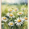 Margeriten Plakat (21x29.7 cm (A4))