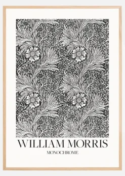 Marigold Monochrome Plakat (21x29.7 cm (A4))