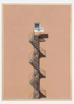 Meaning of life Plakat (21x29.7 cm (A4))