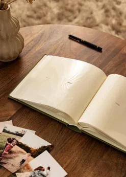 Memories Linen Album Grøn - 200 billeder i 10x15 cm