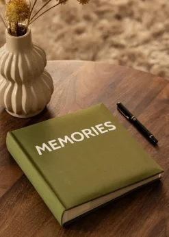 Memories Linen Album Grøn - 200 billeder i 10x15 cm