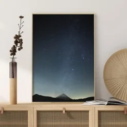 Meteor Night Plakat (21x29.7 cm (A4))