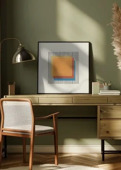 Midcentury Modern Object No1. Plakat (30x30 cm)