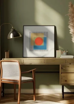 Midcentury Modern Object No3. Plakat (30x30 cm)