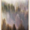 Misty Mood in the Forest Plakat (21x29.7 cm (A4))